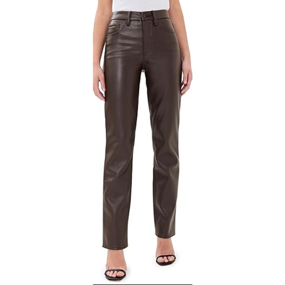 Good American Black Straight Leg Jeans - NWT